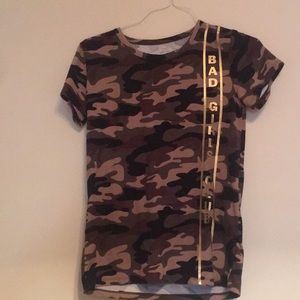 camouflage shirt S